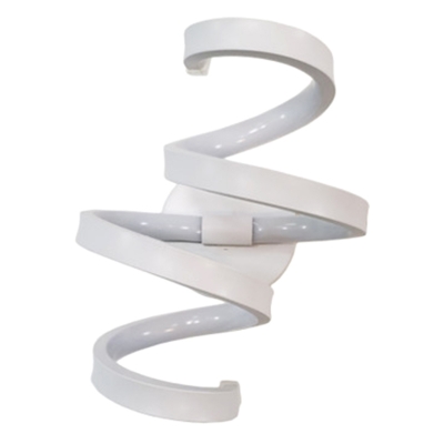 Curve Design Linear Wall Sconce Modern Living Room Metal LED 1-Licht Wall Lamp
