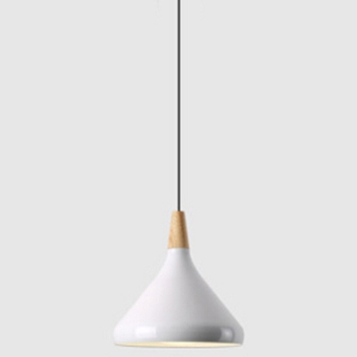 Pendant Light Nordic Style Metal Single Dining Room Suspension Light Fixture