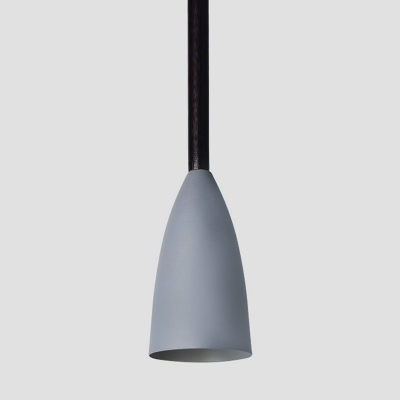 Nordic Teardrop-Like Multi Pendant Metal 1 Bulbs Dining Room Hanging Light