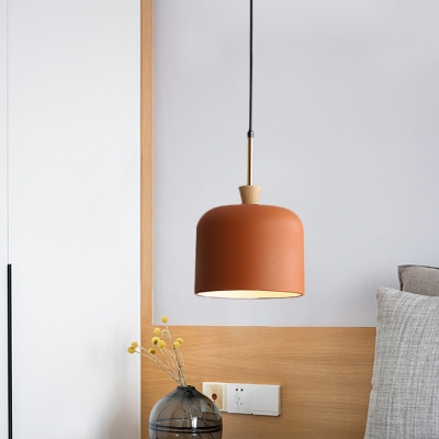 Geometric Shape Open Kitchen Ceiling Pendant Resin 1 Light Modern Suspended Lighting Fixture