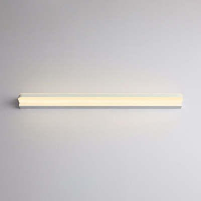 Linear LED Vanity Lighting Contemporary Style Acrylic Wall Lamp for Bathroom