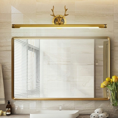 Antlers LED Wall Vanity Light Simple Acrylic Bathroom Wall Sconces Lighting Fixture in White Light