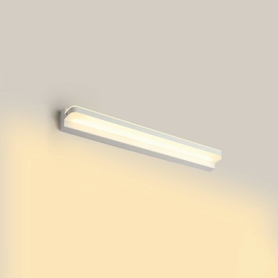 Simple Linear Wall Mounted LampBathroom LED Acrylic Vanity Sconce