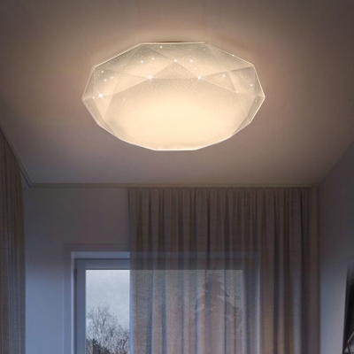 1 LED Light Modern Ceiling Light Acrylic Geometric Shade Ceiling Light Fixture for Hallway