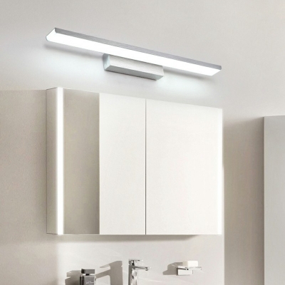 Aluminium Bathroom Vanity Sconce Light Creative LED 1.5 Inchs Wide Vanity Mirror Light for Makeup