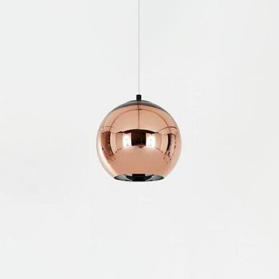 Mirror Ball Pendant Light Modern Fashion Glass Single Light 16 Inchs Wide Accent Hanging Lamp