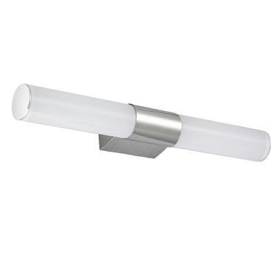 Stainless-Steel Bathroom Vanity Lighting Cylinder LED Vanity Sconce Light for Mirror Cabinet