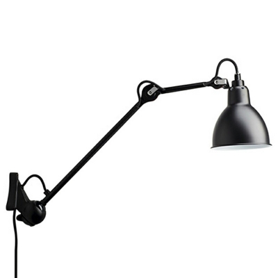 Swing Arm Wall Lamp Industrial Style 1 Light Sconce Light Fixture for Hotel Corridor Bedroom