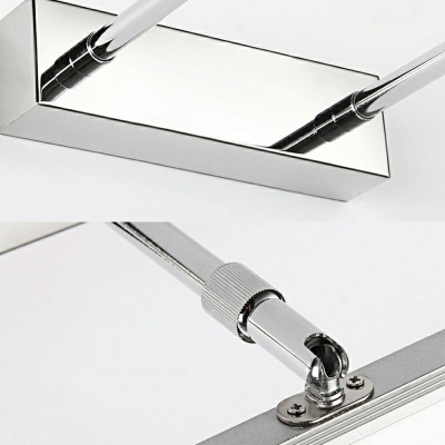 Extendable Linear Vanity Lighting 9.5 Inchs Wide Minimalist Acrylic LED Wall Mounted Light for Bathroom