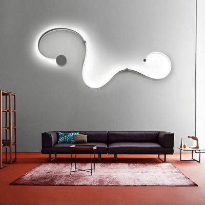 Indoor Home Decoration Curved Wall Light 1.5