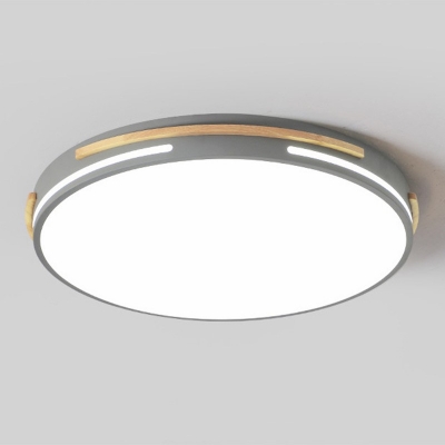 Acrylic Circle Shade Contemporary Ceiling Light 1 LED Light  Flush Mount Ceiling Light for Living Room