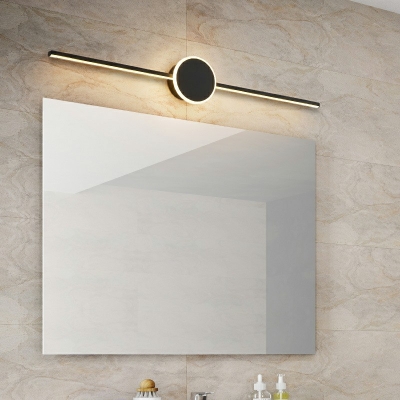 Linear Vanity Wall Light Fixtures Simplicity LED Metal Bathroom Vanity Sconces