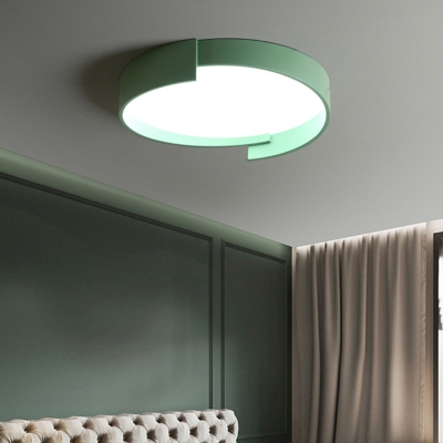 Modern Ceiling Light Acrylic Circle Shade 1 LED Light Ceiling Light Fixture for Bedroom