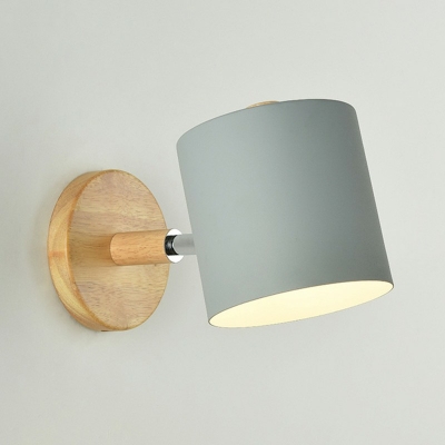 Single Light Wall Light Nordic Style Metal Sconce Light for Living Room Bedroom