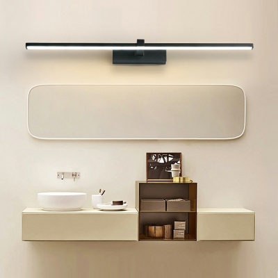 Linear LED Mirror Cabinet Vanity Wall Light Anti-fogging Vanity Sconce for Bathroom