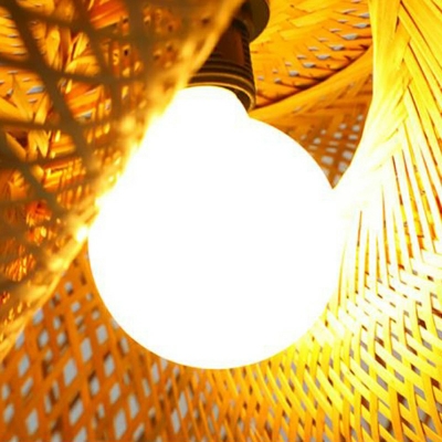 Hand-weaving Bamboo Hanging Light 47