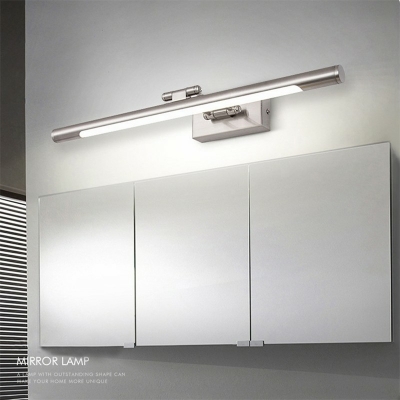 Extendable Linear Vanity Lighting Minimalist Metal LED Wall Mounted Light for Bathroom