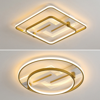 Modern Ceiling Light with LED Light Acrylic Shade Ceiling Light Fixture for Restaurant