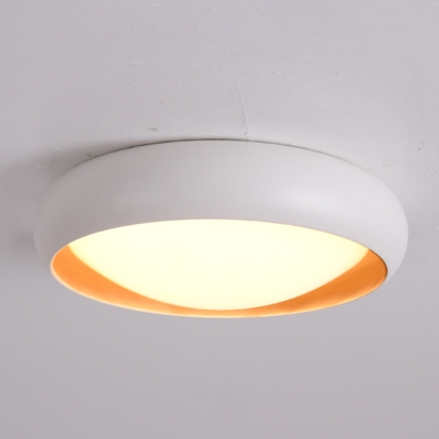 Bowl Acrylic Shade Modern Ceiling Light 1 LED Light Flush Mount Ceiling Fixture for Dining Room