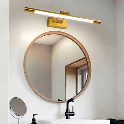 Extendable Linear Vanity Lighting Minimalist Metal LED Wall Mounted Light for Bathroom