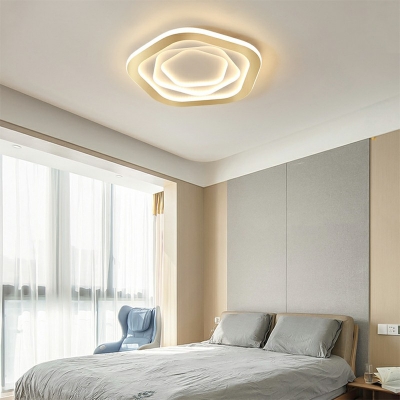 Modern Minimalistic Style Acrylic Ceiling Lamp Bedroom LED Ceiling Mounted Fixture