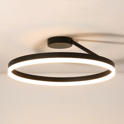 Nordic Style LED Flush Ceiling Light in Warm/White Light/Third Gear Living Room Lighting