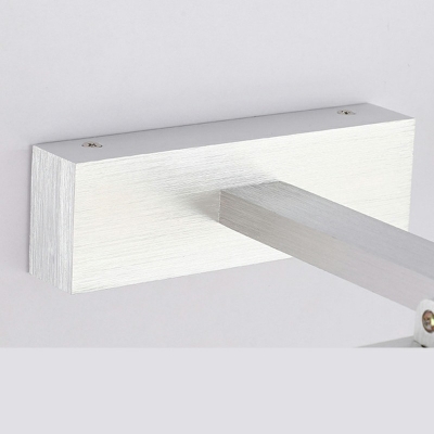 Modern Simplicity Metal Shade Mirror Front Lamp Line Acrylic LED 1-Light Wall Lamp for Bathroom