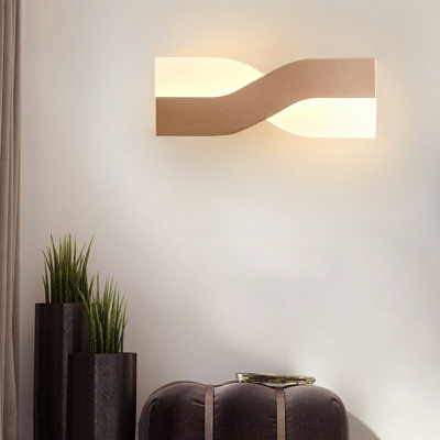 Metal and Arcylic Wall Light LED Simple Style Wall Sconce for Study Room Bathroom