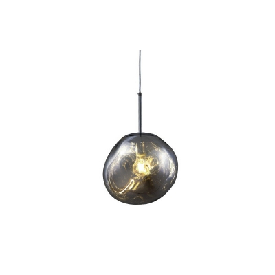 Modern Style Lava Chandelier Single Light Acrylic Suspension Pendant Lamp for Restaurant