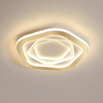 Modern Minimalistic Style Acrylic Ceiling Lamp Bedroom LED Ceiling Mounted Fixture