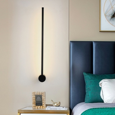 LED Living Room Wall Lamp Modernist Wall Sconce with Linear Arcylic Shade