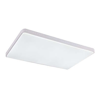 Ultra-thin Acrylic Shade Contemporary LED Ceiling Flush Mount in White for Foyer