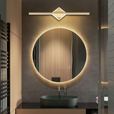Aluminum LED Linear Vanity Light Gold Wall Light Indoor Lighting for Bathroom Mirror Bedside