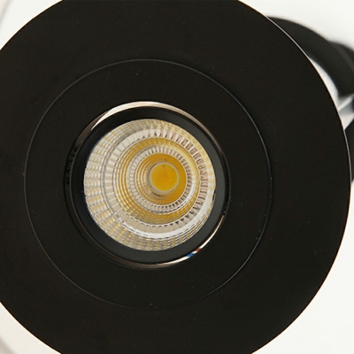 Black Fabric Pendant Lighting Macaron 59 Inchs Height Single Head Suspension Light for Dining Room