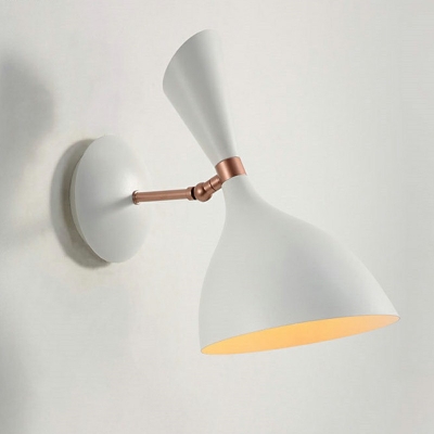 Kids Bedroom Wall Light Kit Metal 1-Light 12 Inchs Height Macaron Rotating Wall Mount Lamp