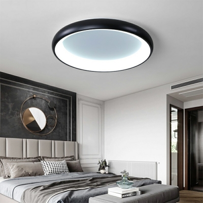 Contemporary Style Round Close To Ceiling Lighting Acrylic 4 Inchs Height Bedroom LED Ceiling Mounted Fixture