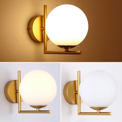 Simple Molecular Spherical Wall Lamp Living Room Exterior Wall Mounted Light Fixtures