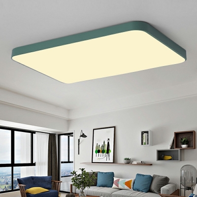Arcylic Shade Geometric Flush Mount Light Contemporary LED Ceiling Flush Mount for Foyer