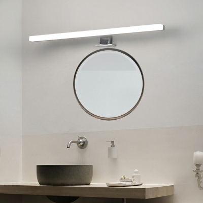 Modern Bathroom Over Mirror Lighting Acrylic LED Vanity Light Linear Makeup Mirror Light in Bathroom