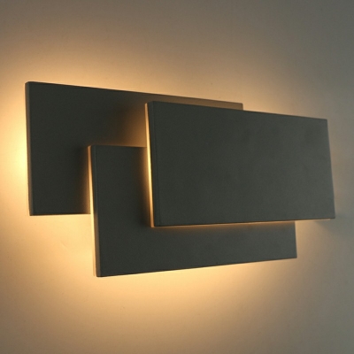Rectangular Wall Light 10.5