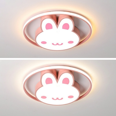 Pink Rabbit Flush Lighting 19.5