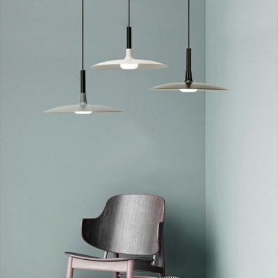 Metal Geometric LED Pendant Light Modern Ceiling Light in Natural Light for Living Room