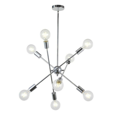 23.5 Inchs Wide Sputnik Chandelier Lighting Metal Pendant Light Fixture for Living Room