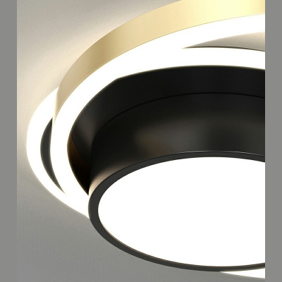 Nordic Style Flush Mount LED Light Acrylic Ceiling Lighting Fixture for Bedroom