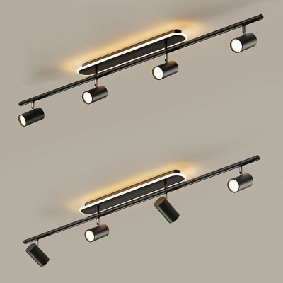 Modern Flush Mount Ceiling Lights with Acrylic Shade Sputnik Metal Flush Mount for Cloakroom