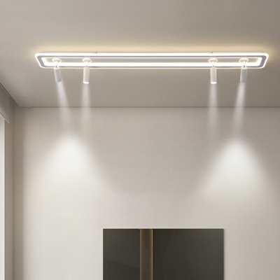 White LED Contemporary Ceiling Light 1.5
