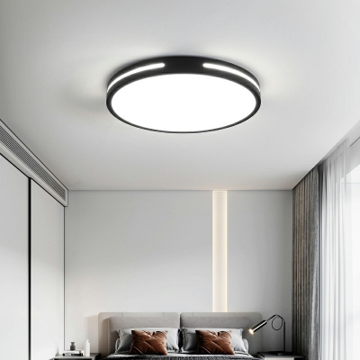 Contemporary Flush Mount Lighting Metal Ceiling Lamp Geometrical LED Light in 3 Colors Light