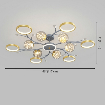Contracted Gypsophila Ceiling Light 8