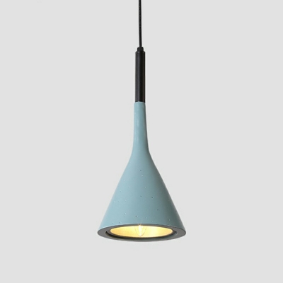 Designers Style Resin Pendant Light Concreted Hanging Light 6.5