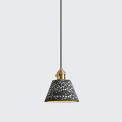 Nordic Style Cement Pendant Light Single-Bulb Kitchen Pendant Light Fixtures